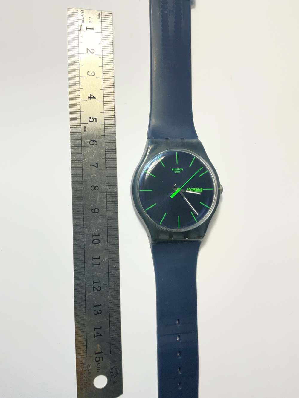 Swatch Blue Rebel watch